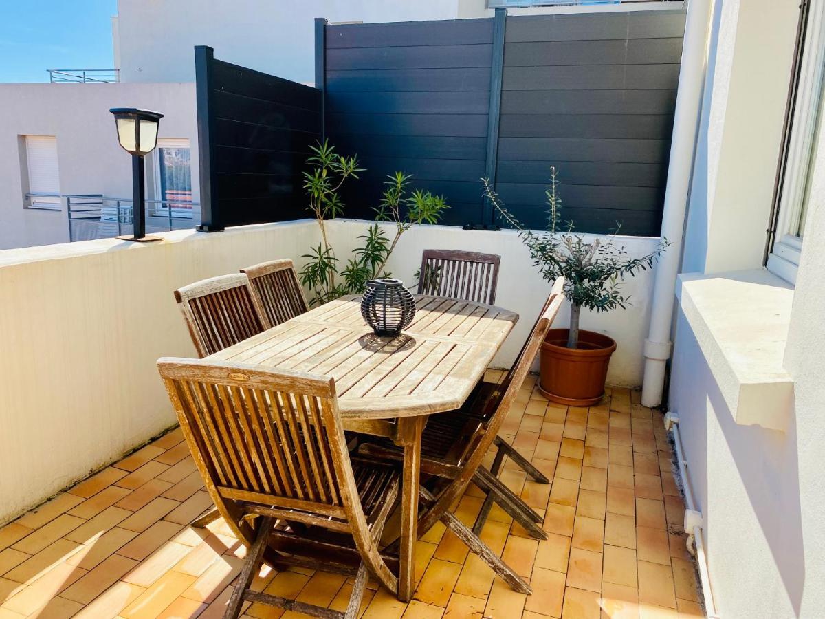 "Le Jardin" Superbe T2 Parking, Clim & Terrasse ! Apartment Сет Екстериор снимка